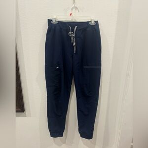 Fabletics On Call Scrub Joggers Size Medium Navy